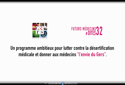 Vidéo : Désertification médicale : avec #Dites32, le Gers s’engage